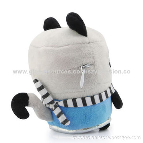 Factory fashionable powerfull portable cartoon canned lovely power supply with real capacity